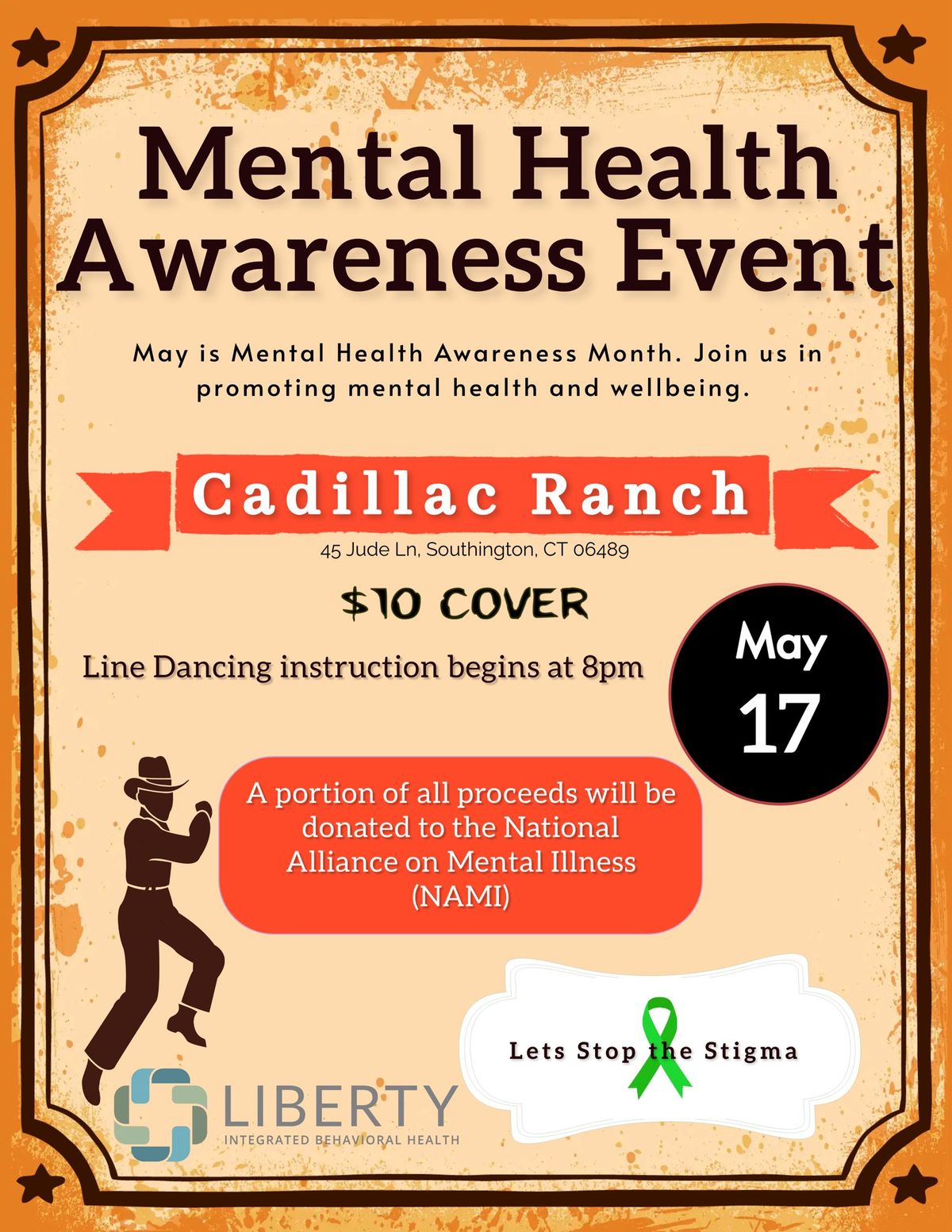 Mental Health Awareness Night at Cadillac Ranch