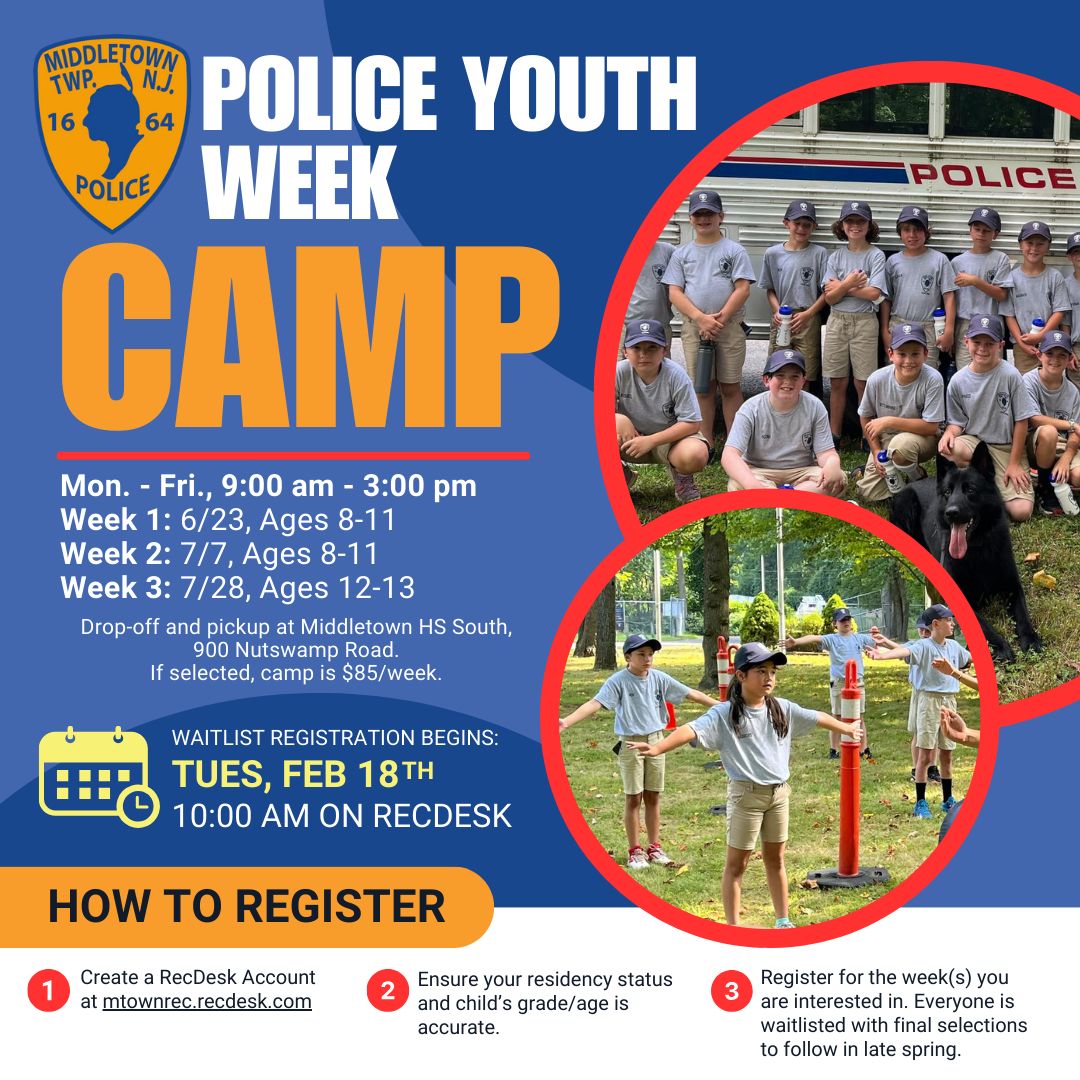 Middletown Police Youth Week