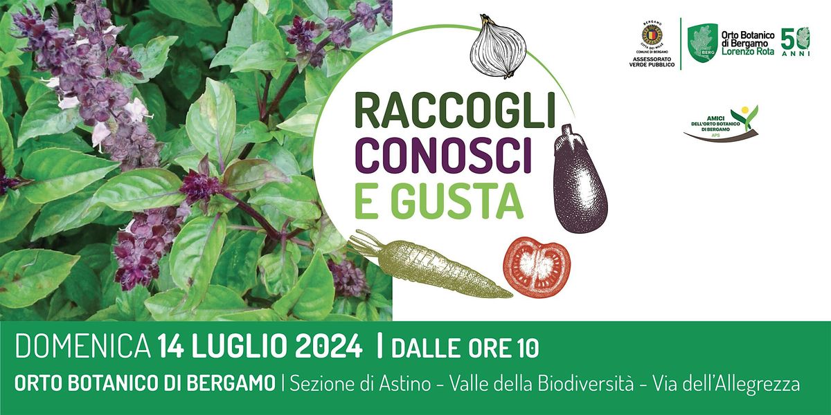 RACCOGLI CONOSCI E GUSTA, ASTA BIODIVERSA