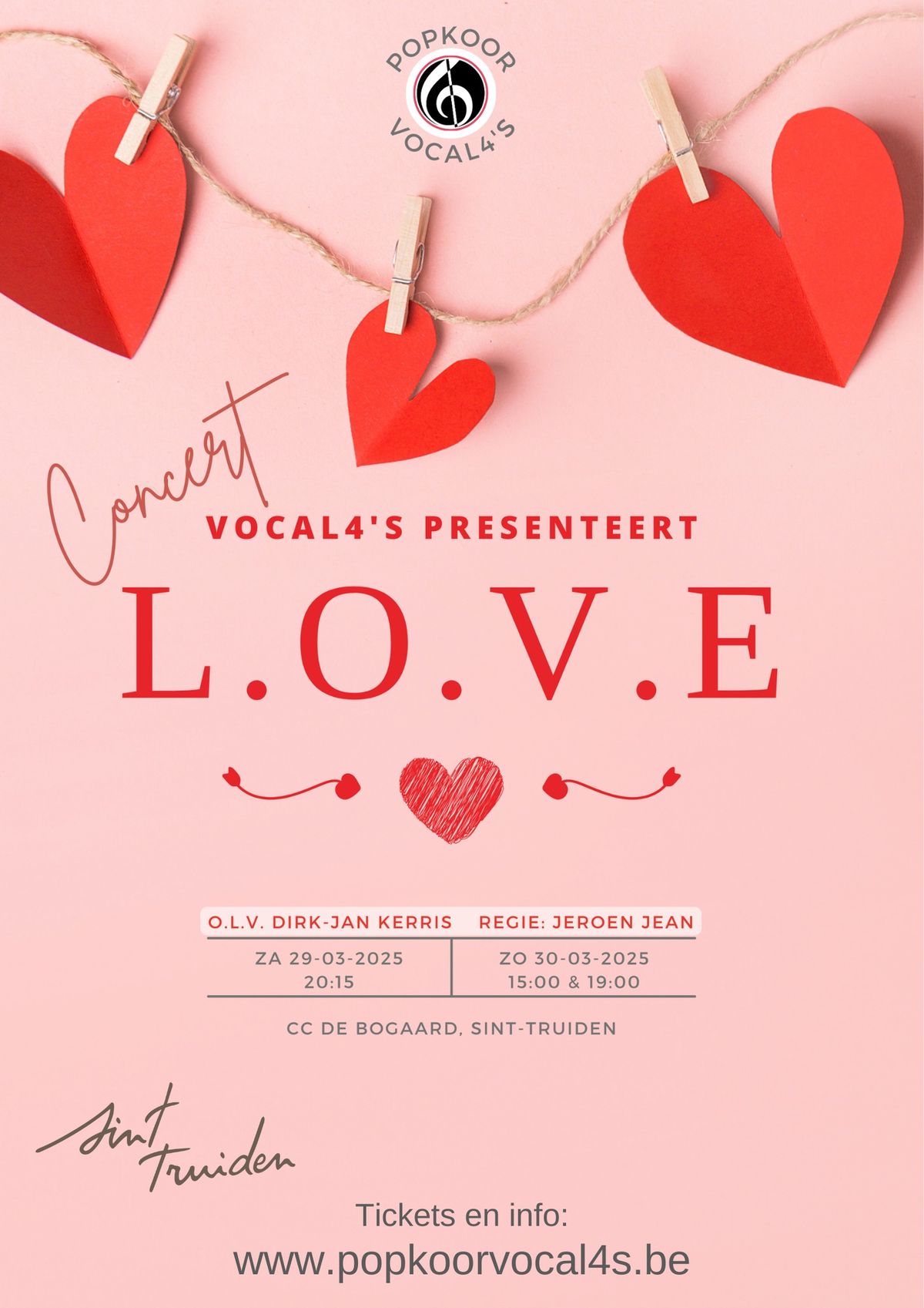 Vocal4's presenteert: L.O.V.E.-concert