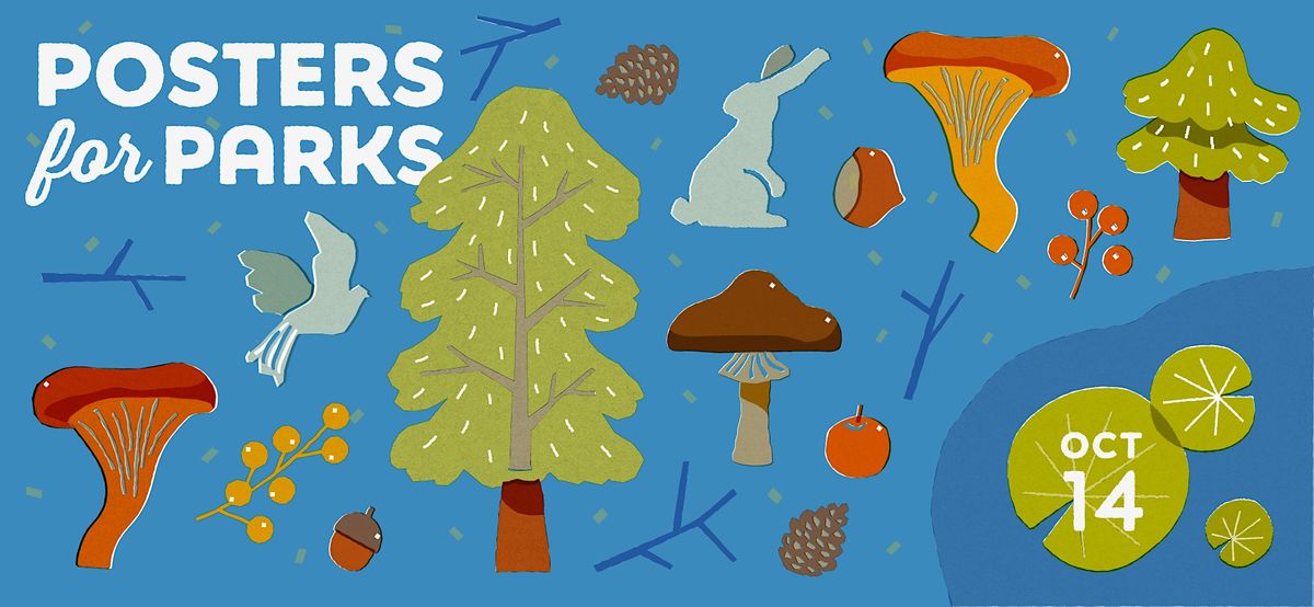 2023 Posters for Parks Showcase, Minnehaha Park pavilion next to Sea