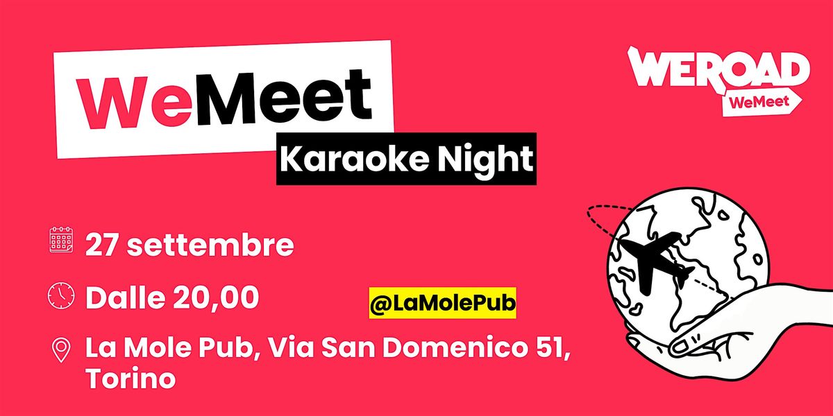 WeMeet| Karaoke Night