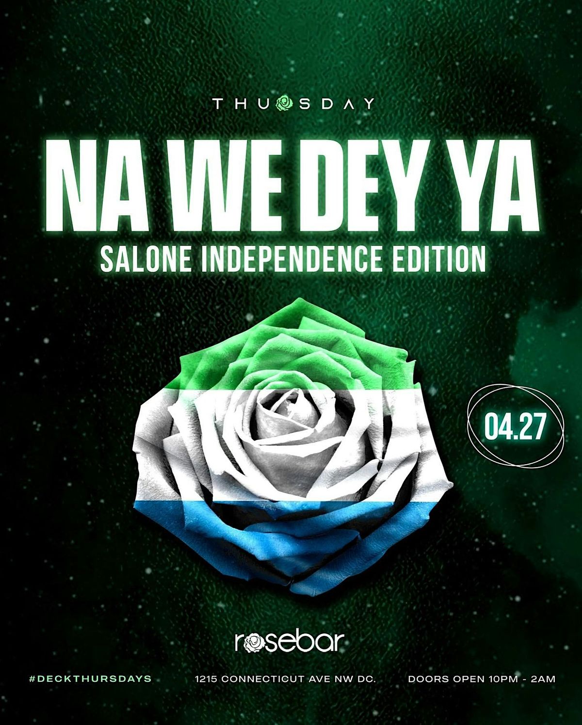 Sierra Leone Independence Day Party W\/ OPEN BAR