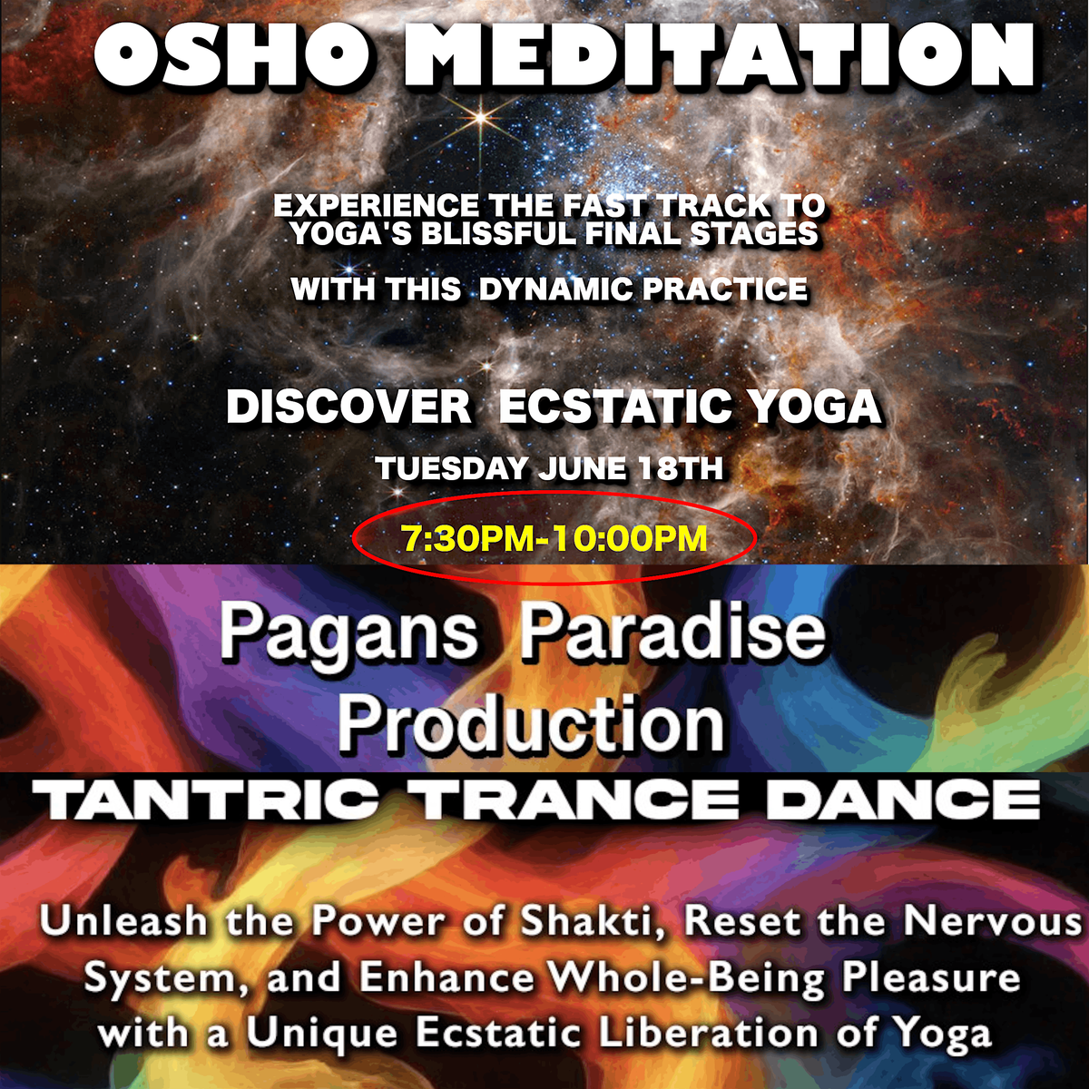 Osho Dynamic Meditation -  Kundalini Dance Practice