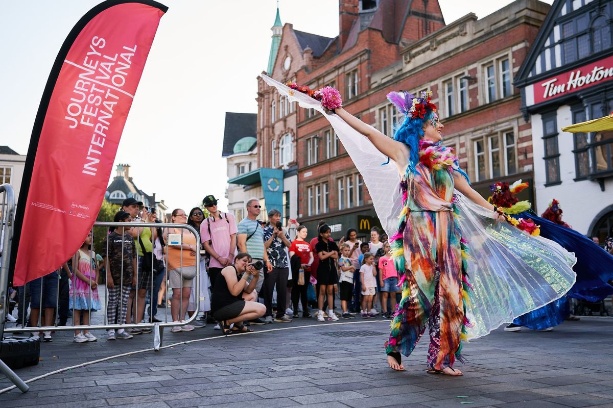 Crossing Paths Parade at #JourneysFestival2024.