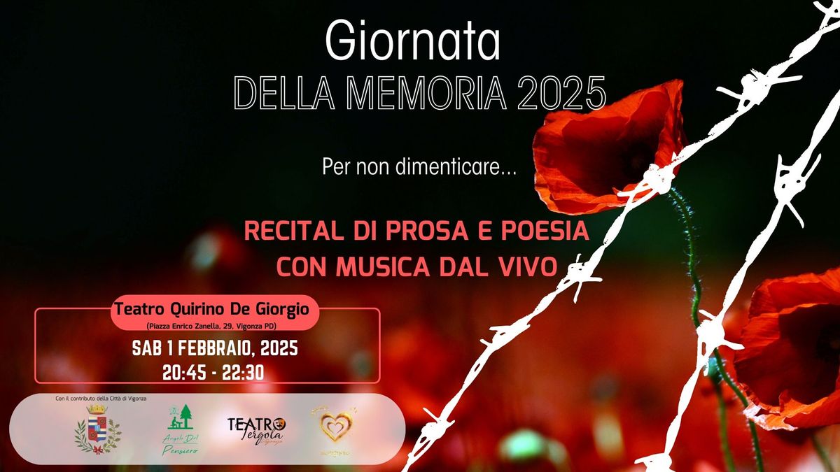 Giornata della Memoria 2025