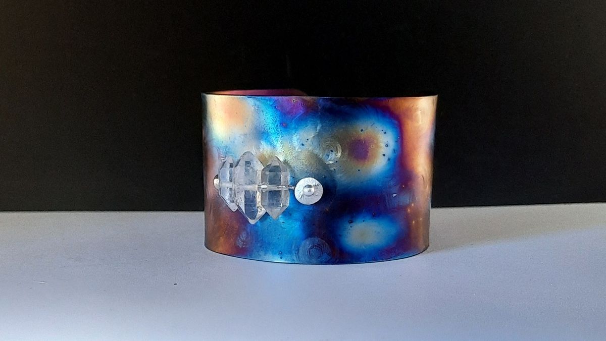 Jewelry Class - Flame Painted Titanium Cuff with Nirado