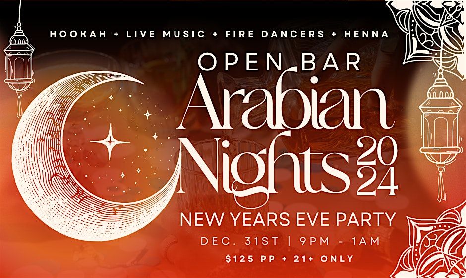 Arabian Nights NYE PARTY