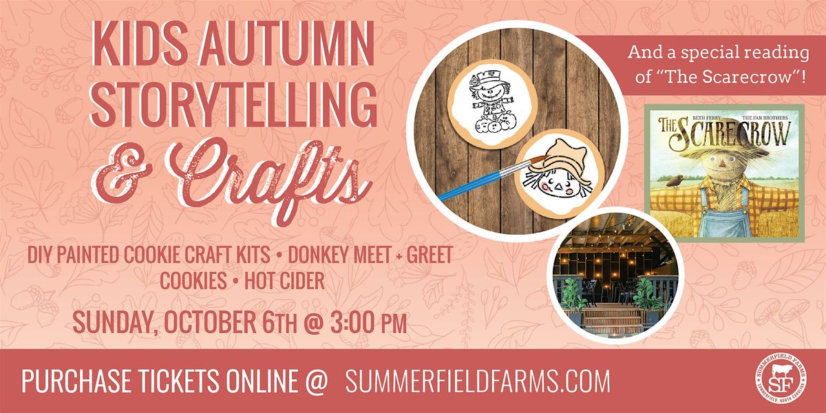 Kids Autumn Storytelling & Crafts