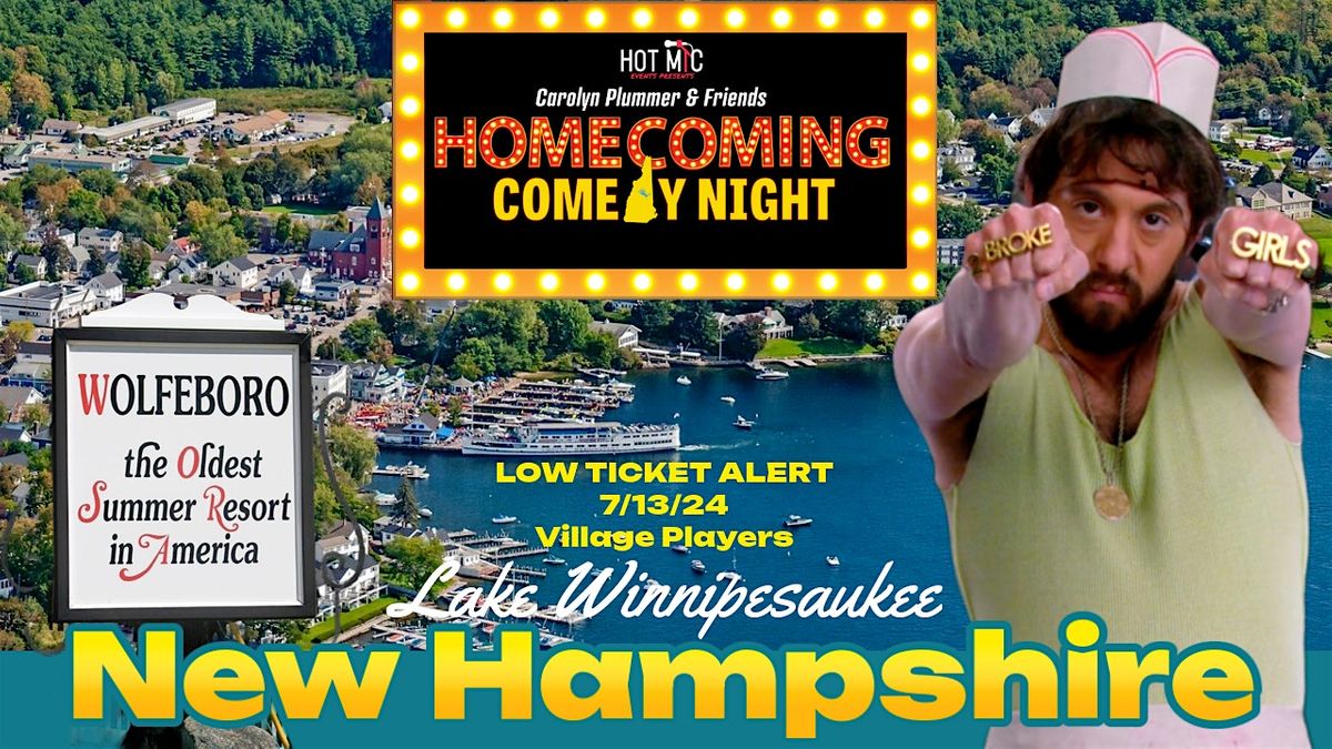 Carolyn Plummer & Friends Homecoming Comedy Night starring TV's Jonathan Kite in Wolfeboro, NH