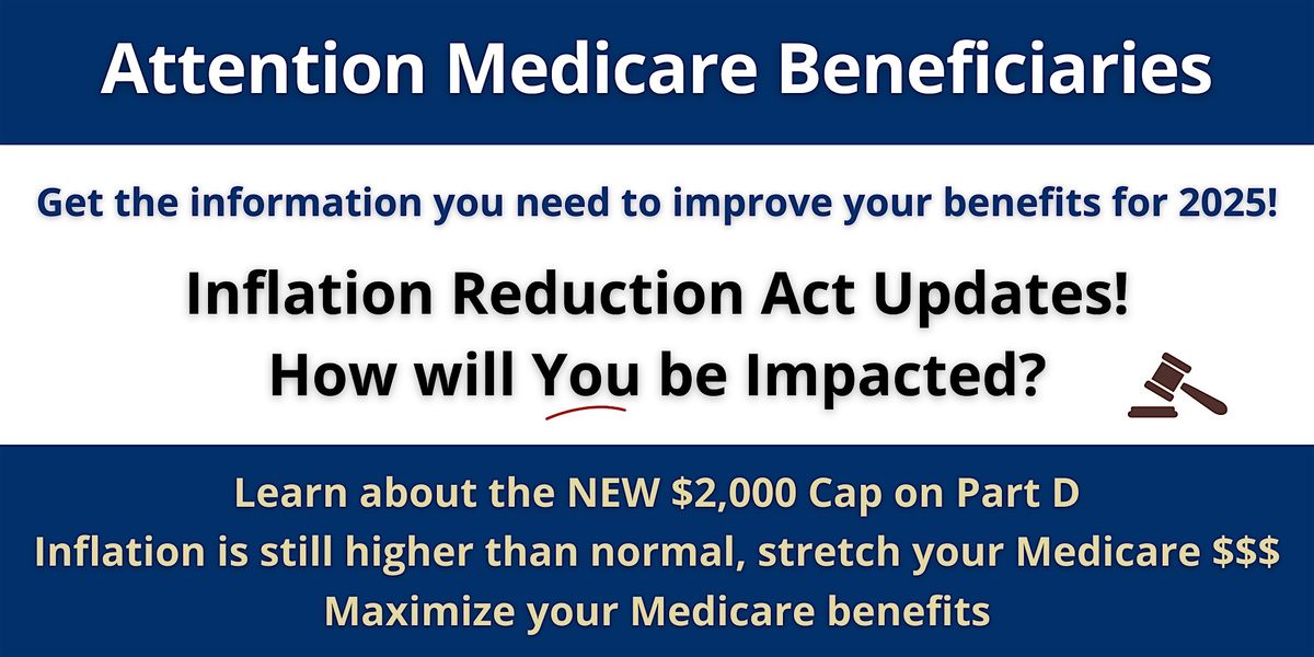 Medicare Plans Free Information Seminar, Improved 2025 Benefits, Wickenburg