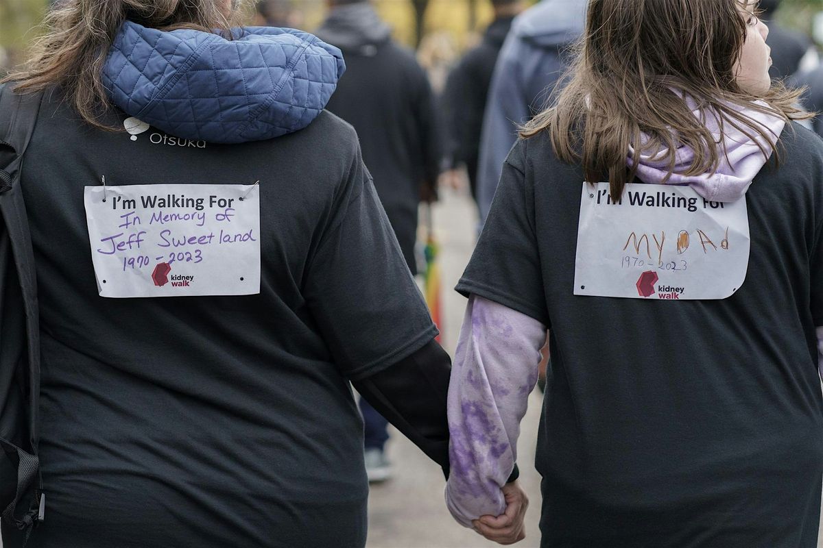 Kidney Walk with the Kidney Foundation