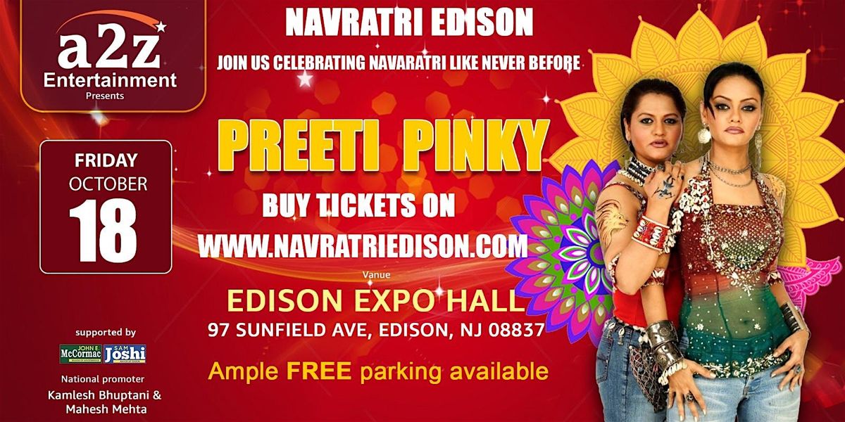 Garba  With Preety Pinky at the famous Edison Expo Center New Jersey