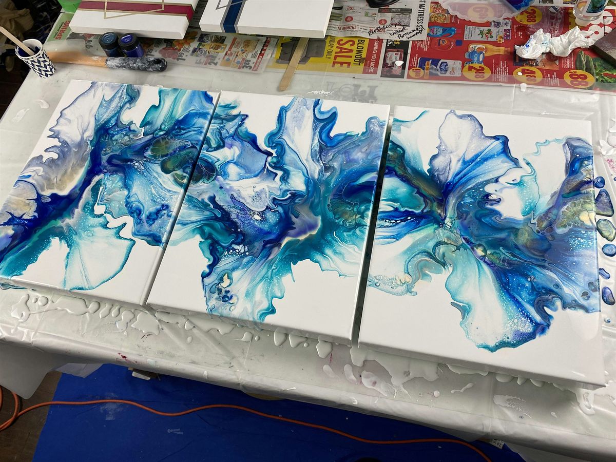 \u201cPaint & Sip!\u201d Intro to Acrylic Dutch Pouring!