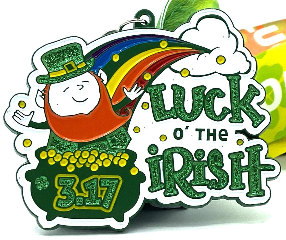 CLEARANCE:  Luck of the Irish 1M 5K 10K 13.1 26.2-Only $9!