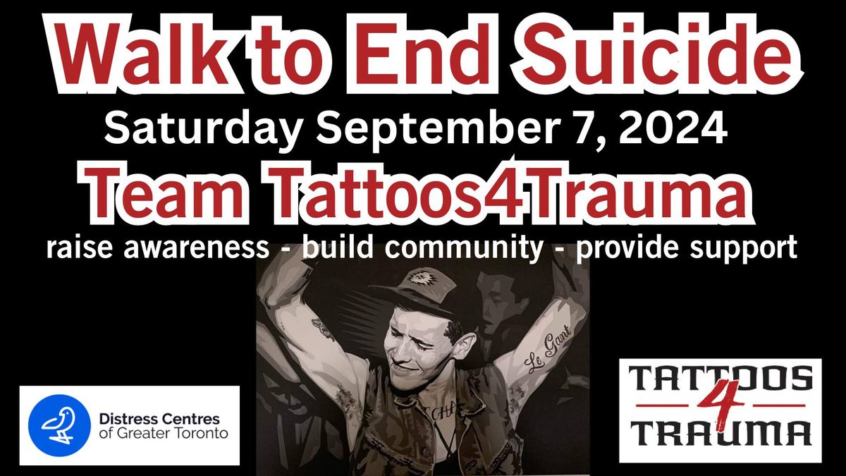 Team Tattoos4Trauma Walk to End Suicide