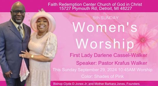 Women's Emphasis Sunday