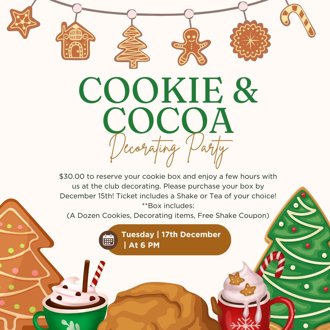 Cookies & Cocoa Decorating Party