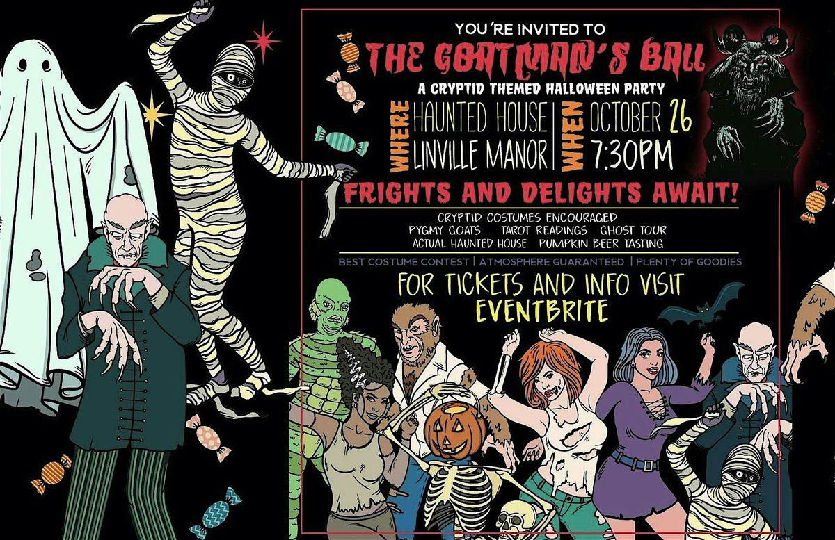 GOATMAN'S BALL & HALLOWEEN PARTY