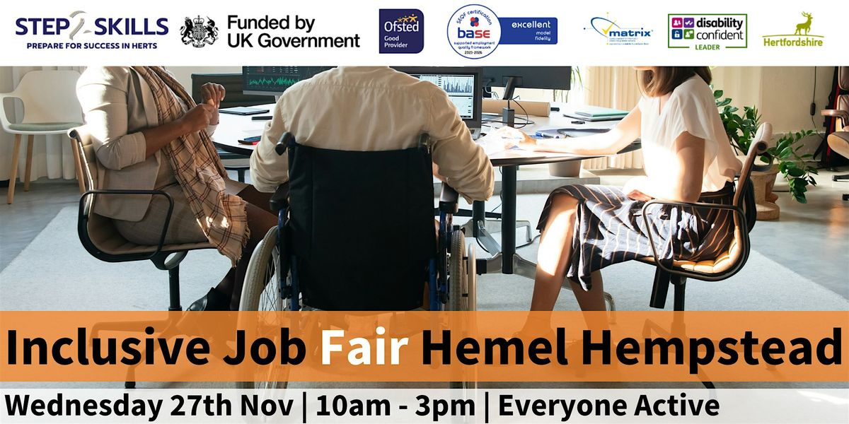 Inclusive Job Fair - Hemel Hempstead