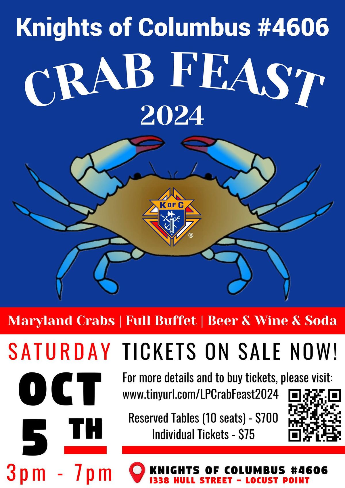 Crab Feast 2024 - Knights of Columbus #4606