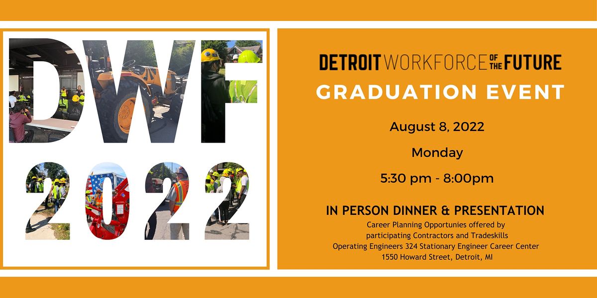 2022 Graduation - Detroit Workforce of the Future