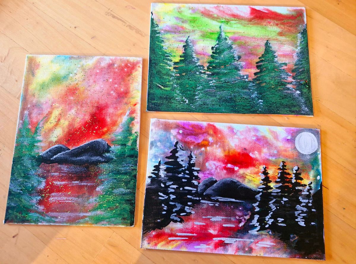  Northern Lights Paintings