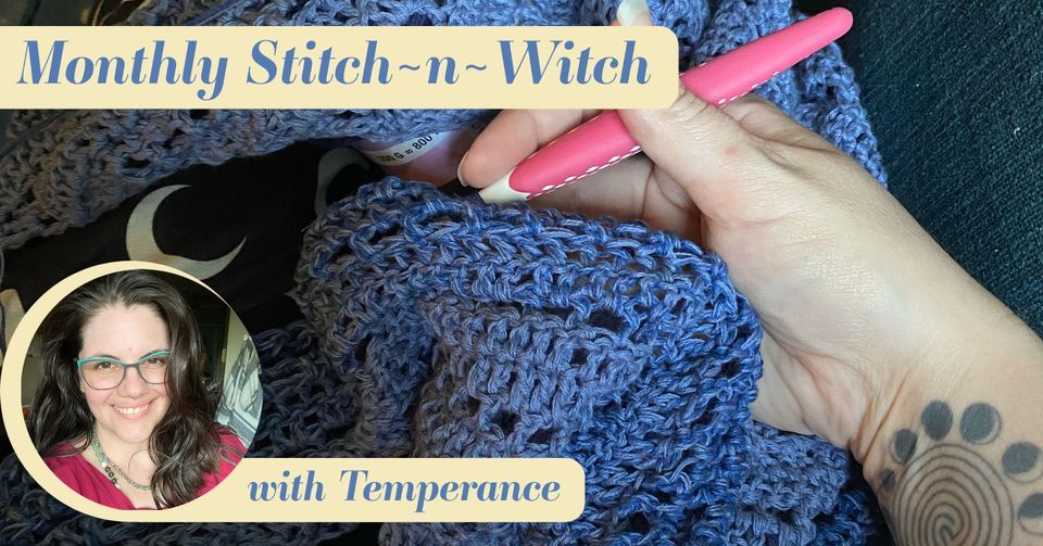 Stitch n Witch with Temperance (April 28)