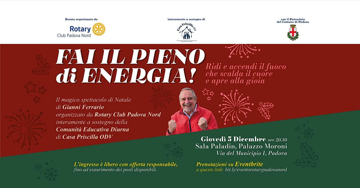 "FAI IL PIENO DI ENERGIA! "