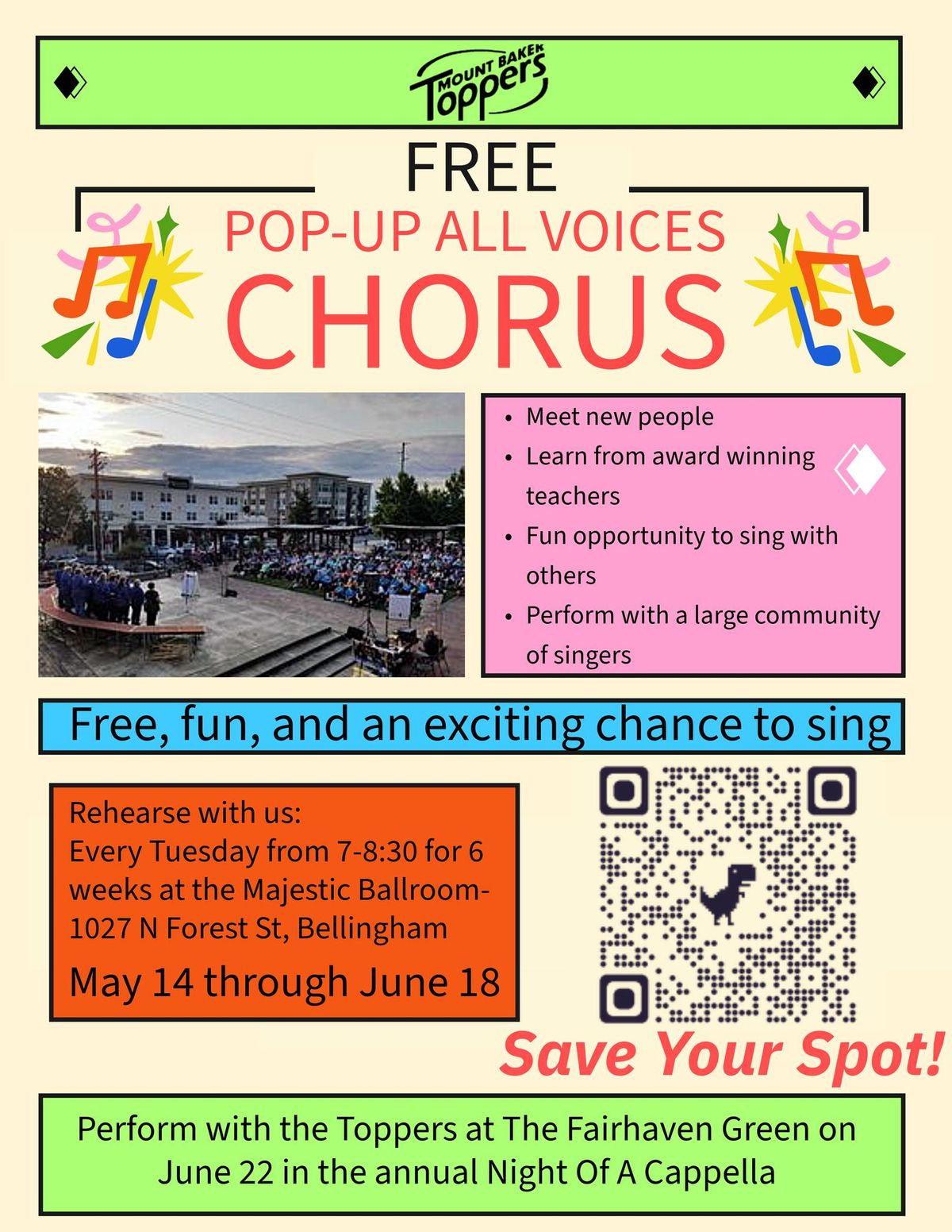 All Voices Pop-Up Community Chorus