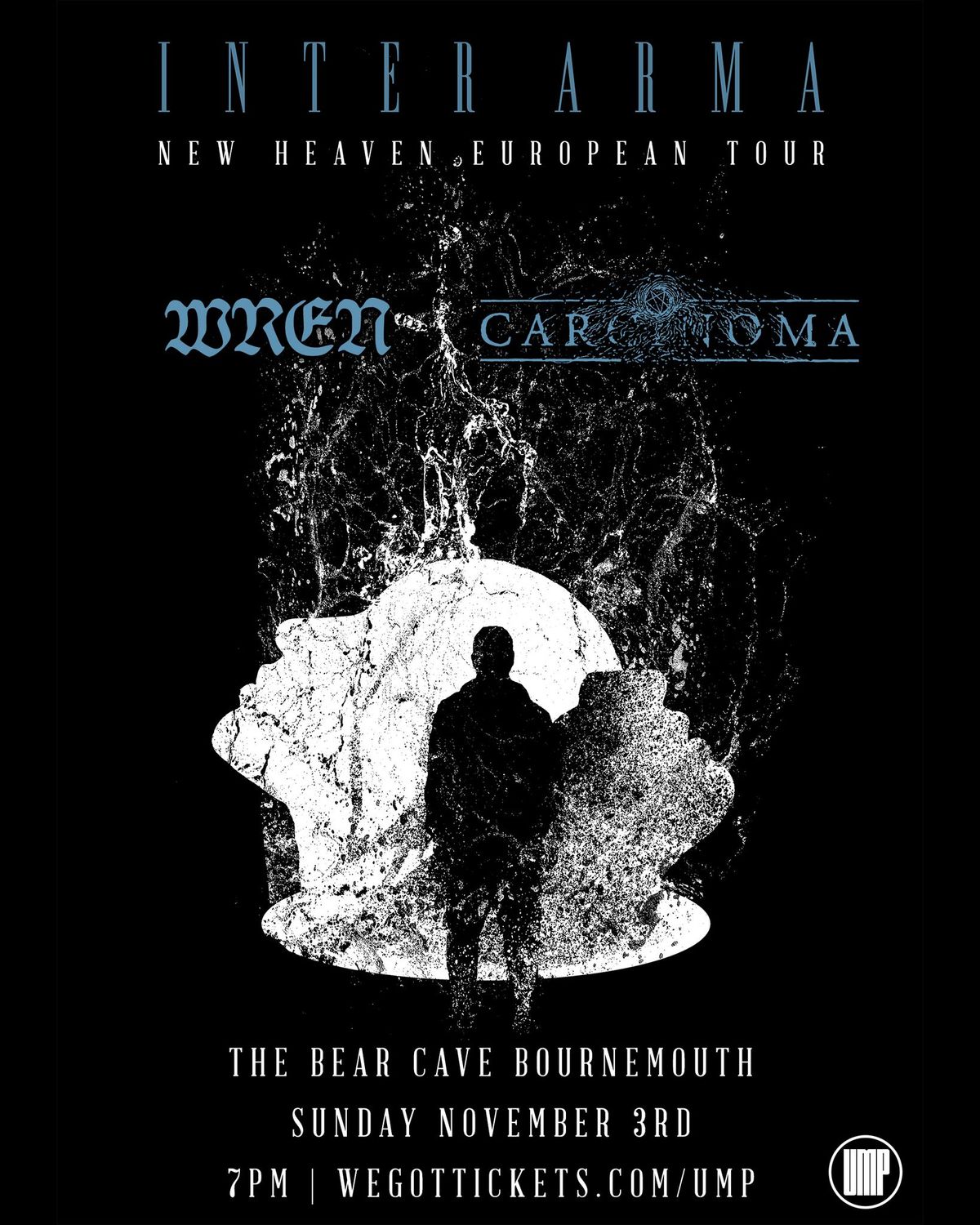 Inter Arma, Wren, Carcinoma - The Bear Cave Bournemouth