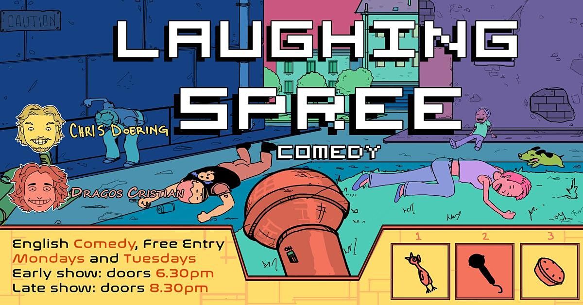 FREE ENTRY English Comedy Show - Laughing Spree 21.12.