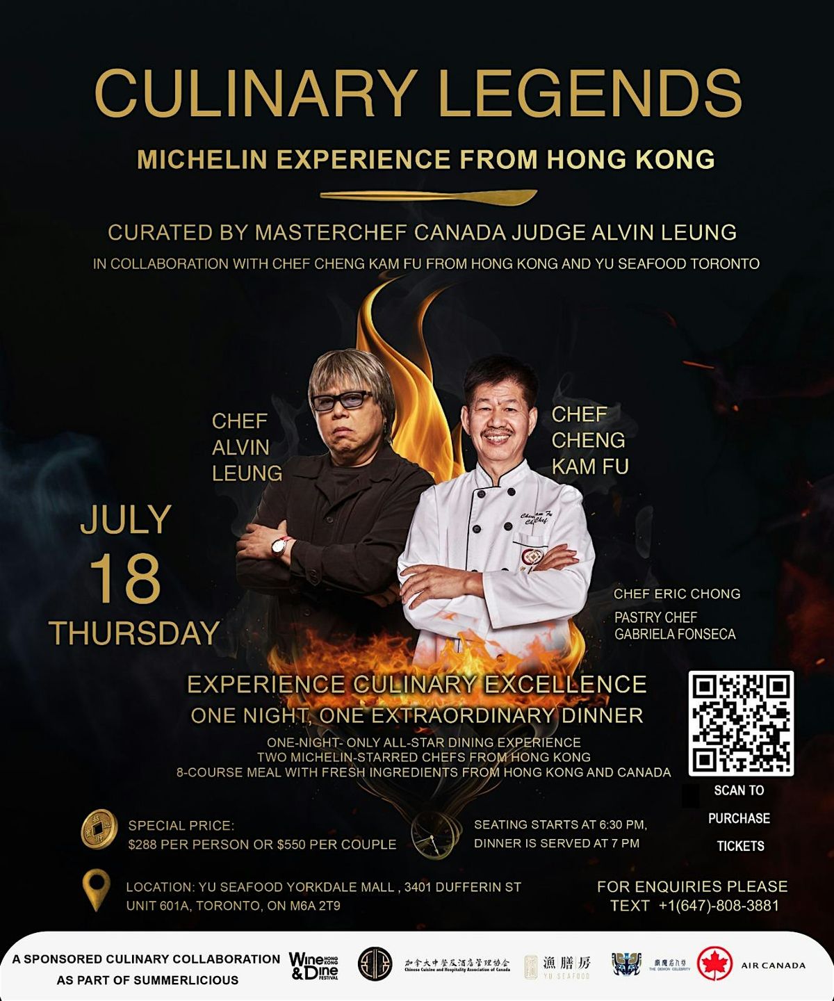 Culinary Legends | Michelin Experience from Hong Kong