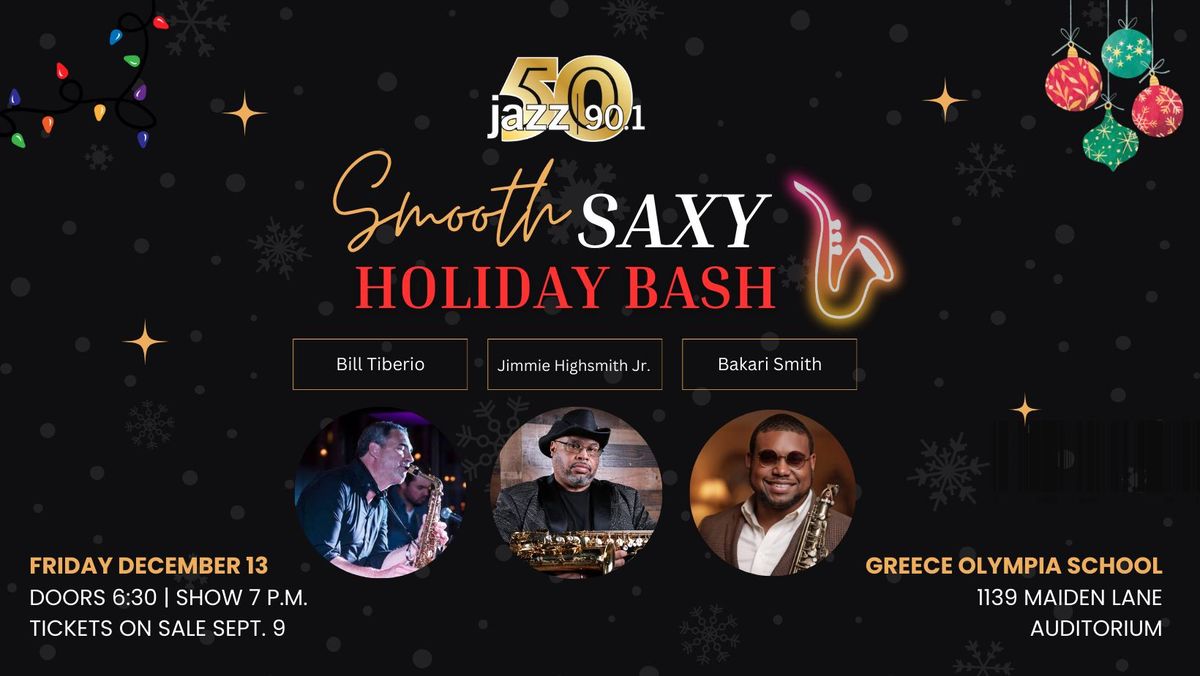 Jazz90.1's Smooth Saxy Holiday Bash