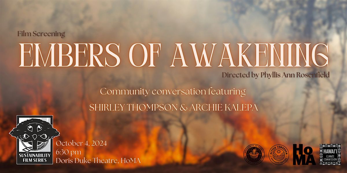 Embers of Awakening Film Screening & Community Conversation