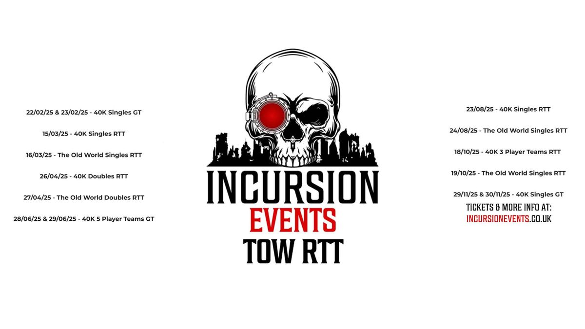 Incursion Events The Old World Singles RTT 16\/03\/25