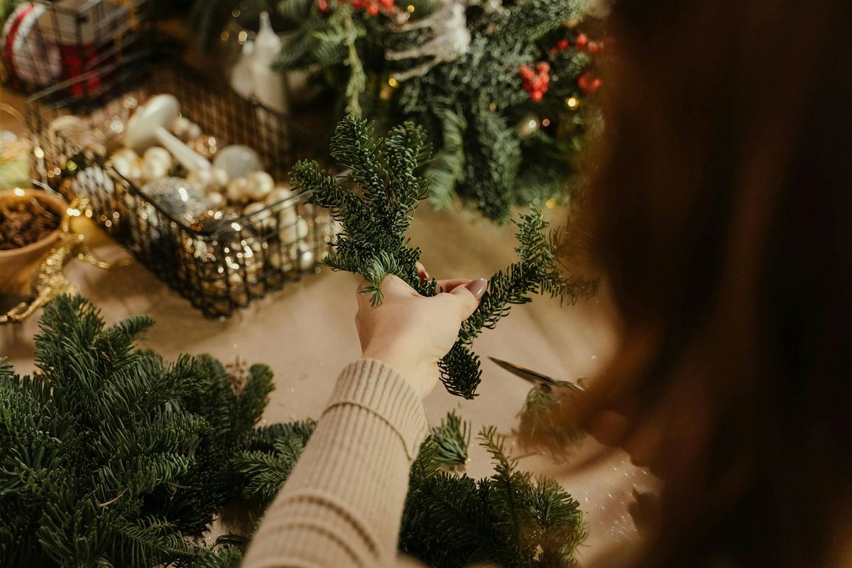 Mum and Baby Christmas Wreath Making Workshop