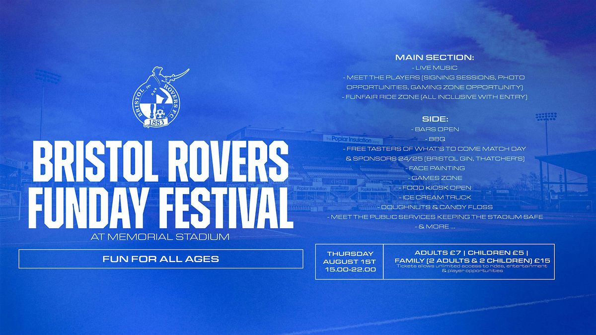 Bristol Rovers Funday Festival