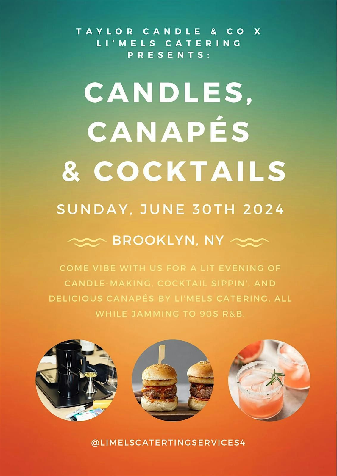 Candles, Canapes & Cocktails