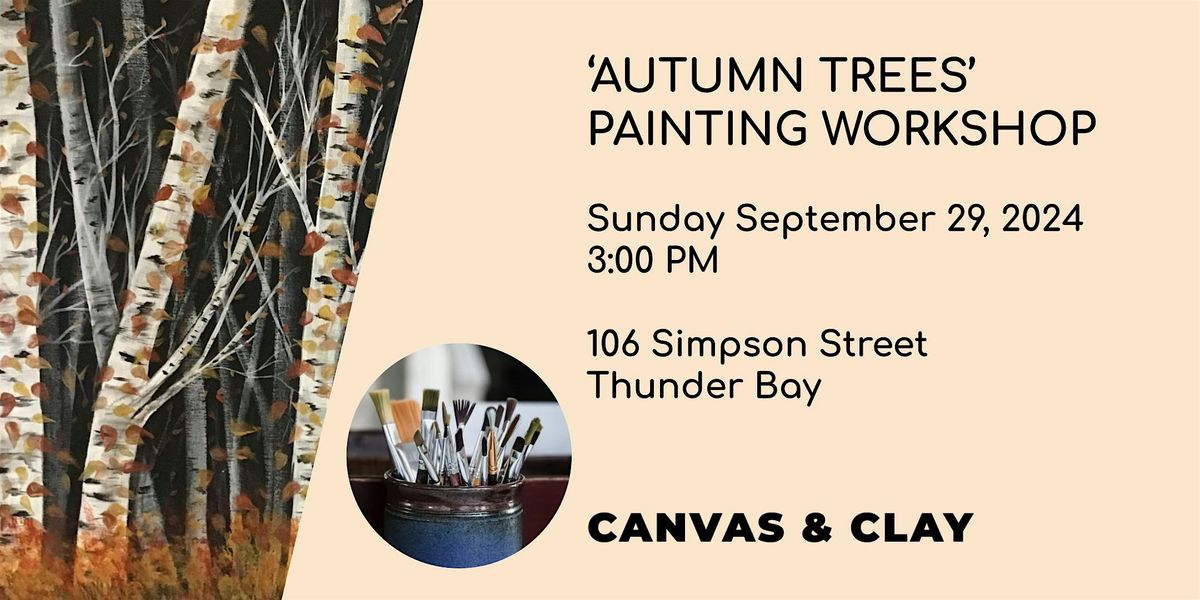 'Autumn Trees' Painting Workshop