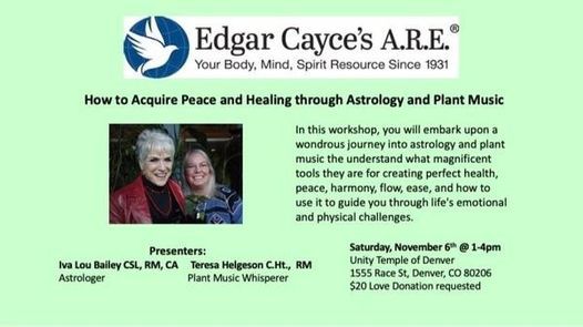 Peace and Healing through Astrology and Plant Music