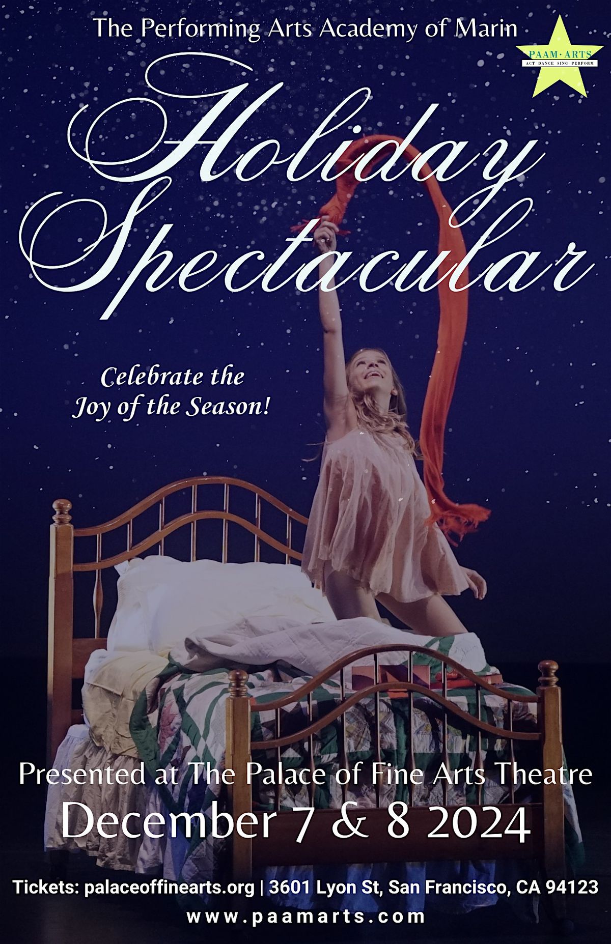 PAAM\u2019s Holiday Spectacular - Saturday, December 7th