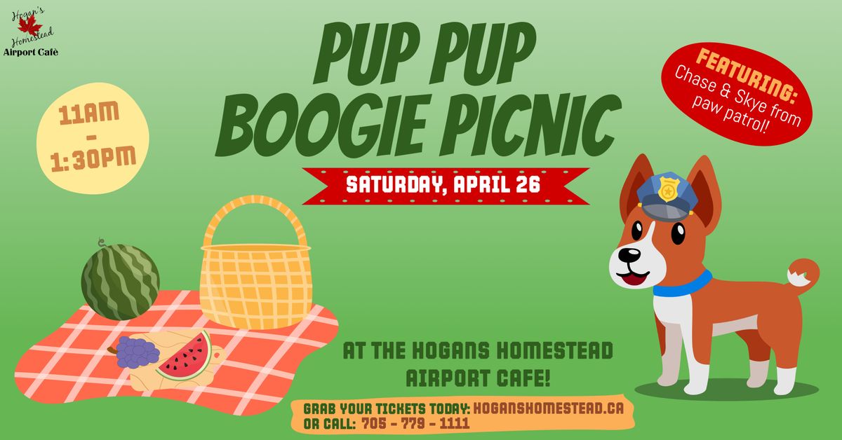 Pup Pup Boogie Picnic \ud83d\udc36\ud83e\uddfa