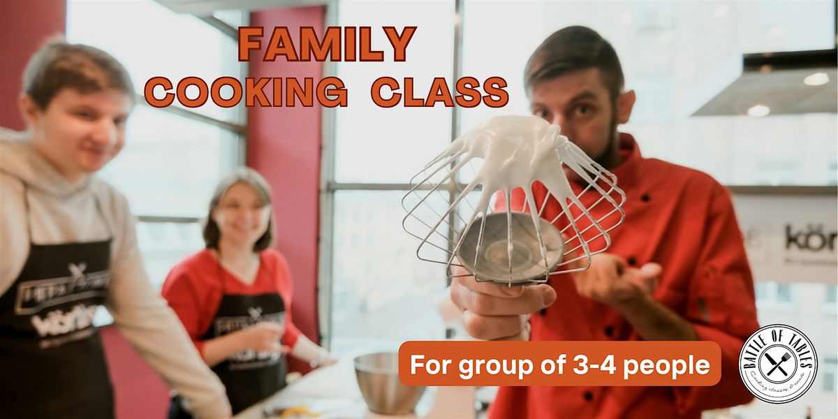 Family cooking class