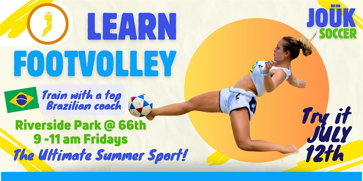 Try Footvolley with JO\u00dcK! Learn Brazil's Favorite Summer Sport