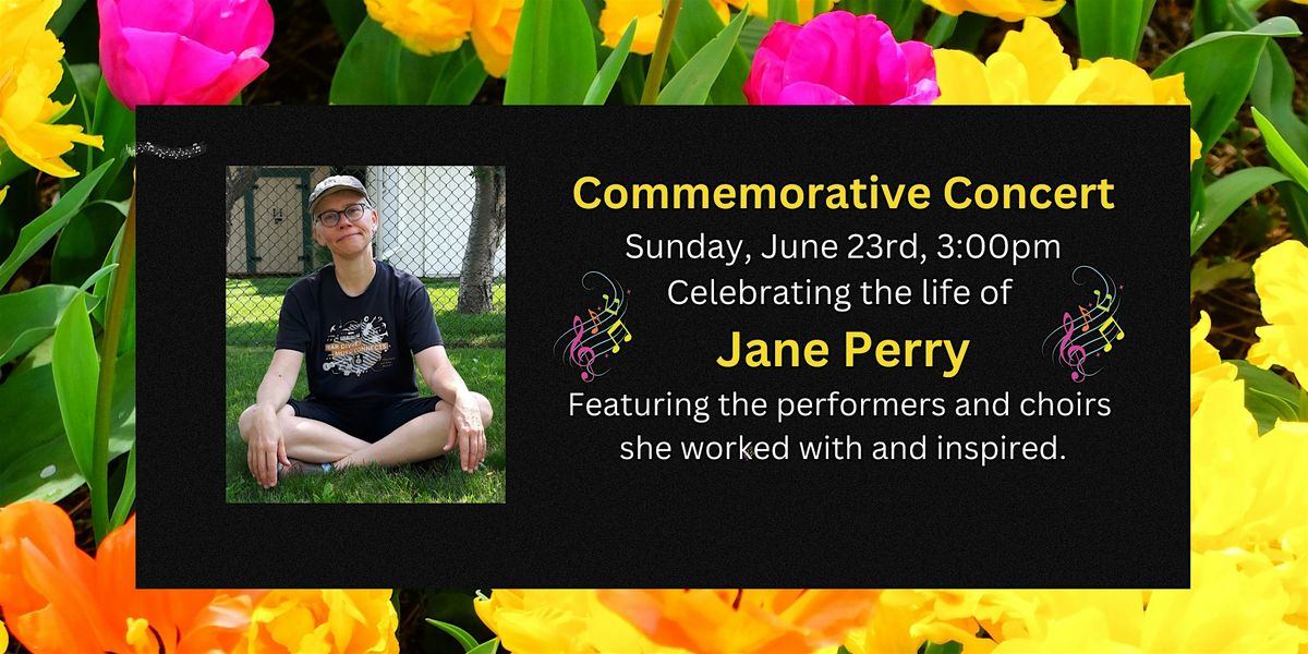 Jane Perry Commemorative Concert