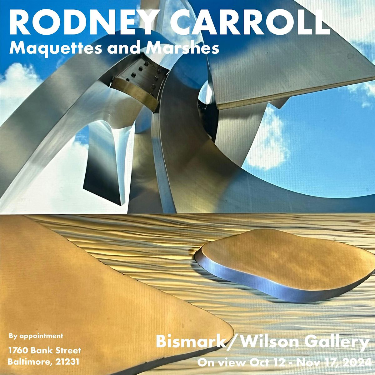 Rodney Carroll: Maquettes and Marshes