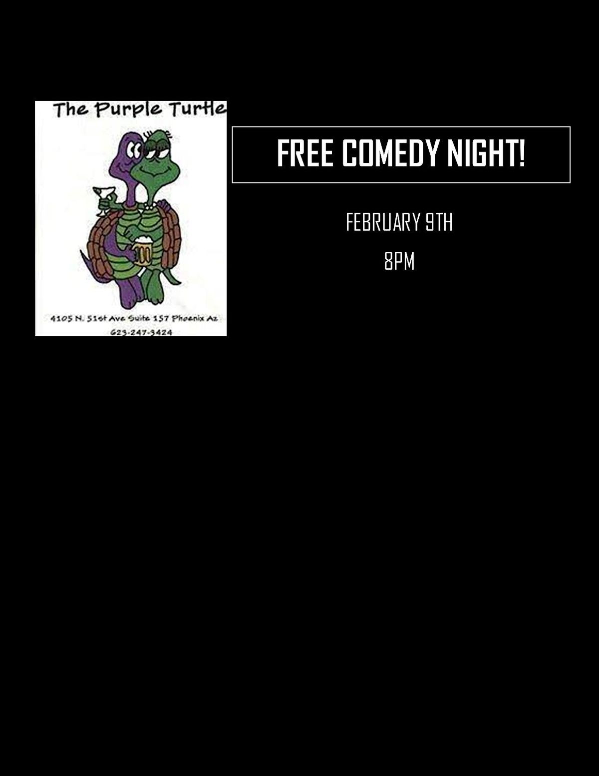 Free Comedy Show: Manny Hernandez - Purple Turtle