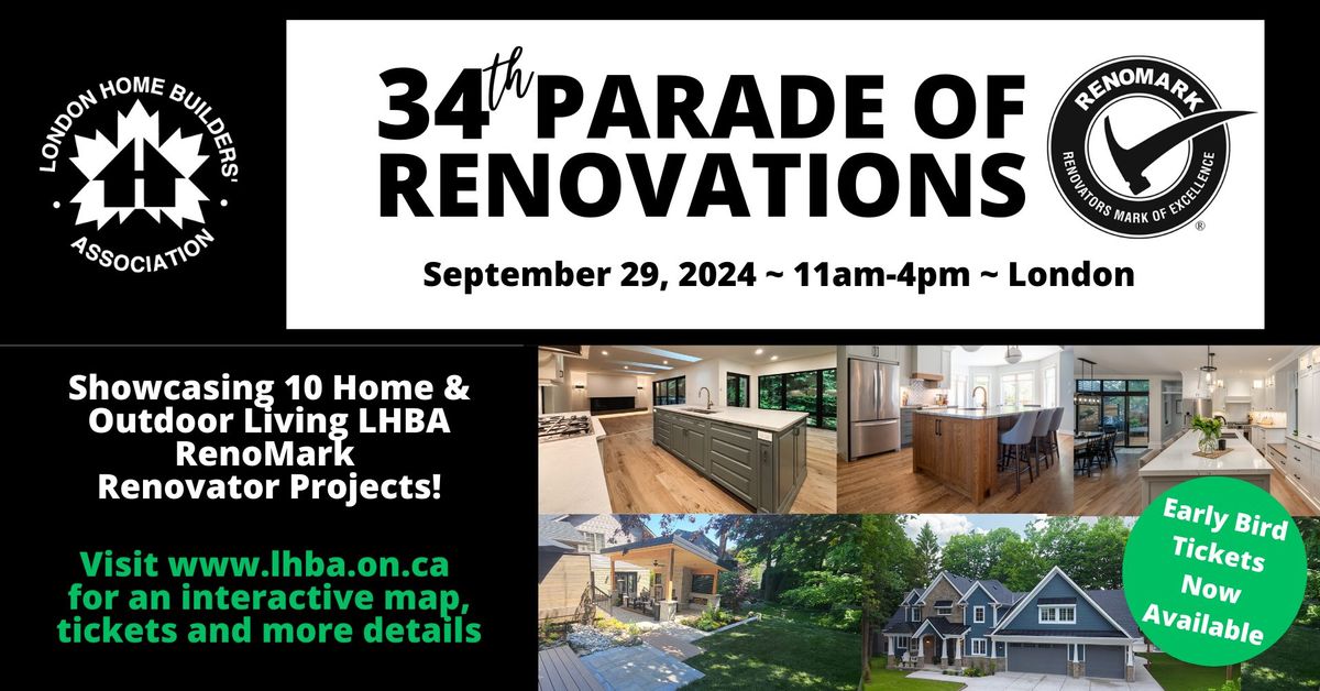 LHBA's 34th Parade of Renovations