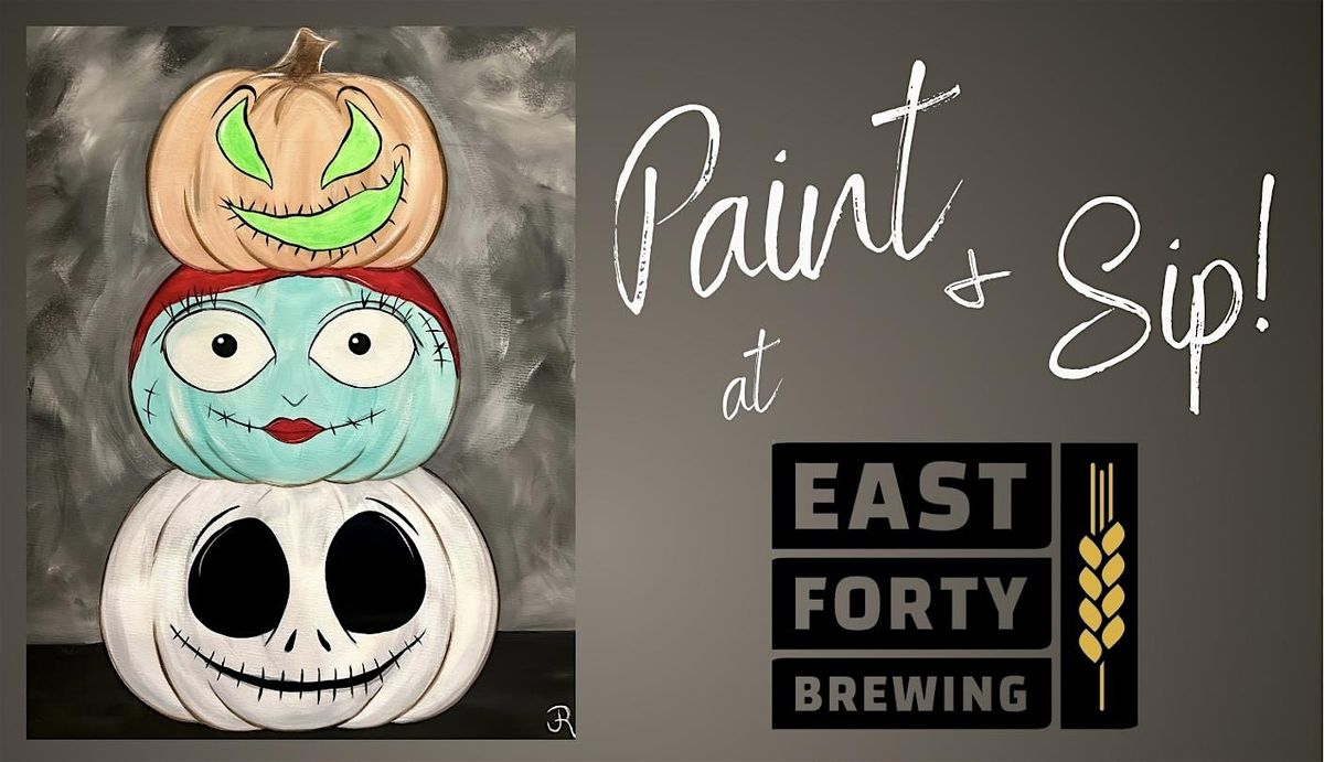 Halloween Paint & Sip at East Forty Brewing!